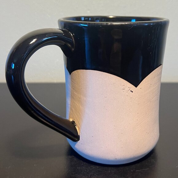 Door County CHERRIES Embossed Souvenir Pottery Mug ~ Unglazed & Black Glazed - Picture 6 of 9